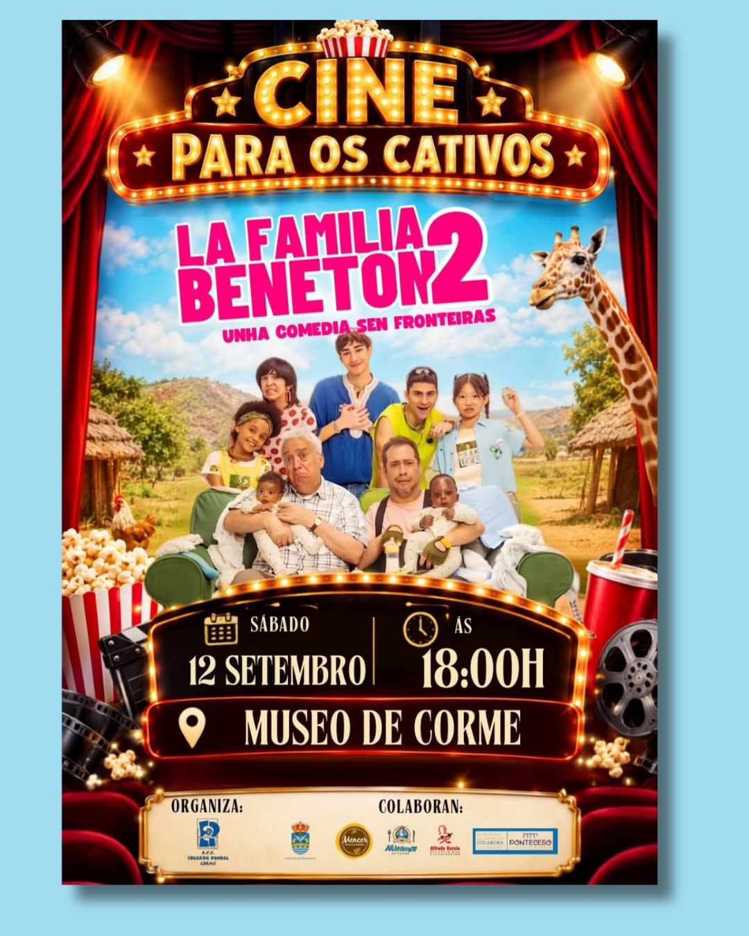 Cine para os cativos: «La familia Benetón 2»